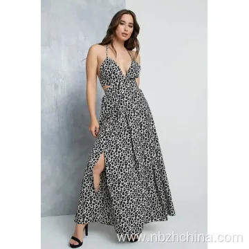 Women's Fashion Style Printed Long Dresses